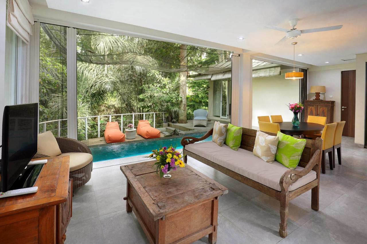 Waterfall Villa Ubud Exterior foto