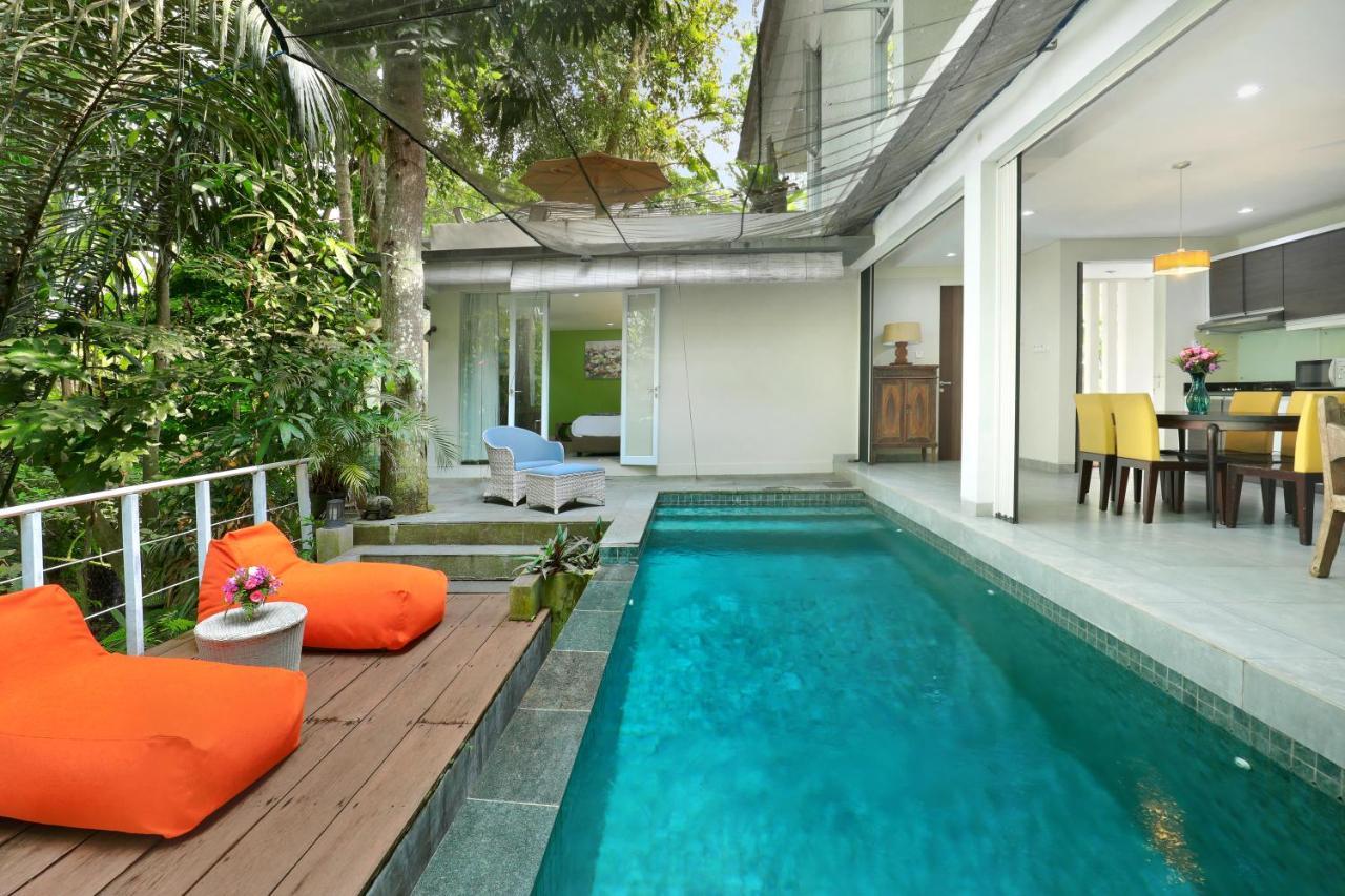 Waterfall Villa Ubud Exterior foto